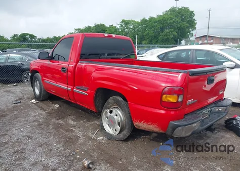 1999 GMC Sierra 1500 Sle z USA, uszkodzony, nr VIN 1GTEC14T1XZ533083